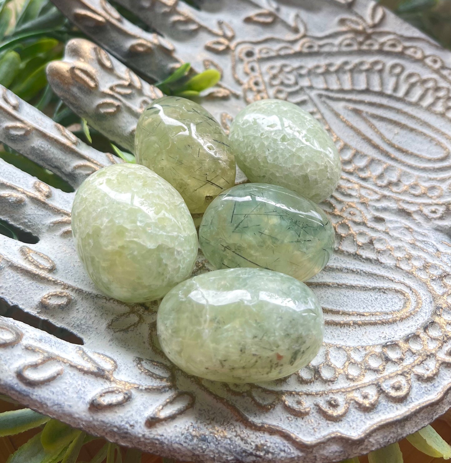 Prehnite Tumbles