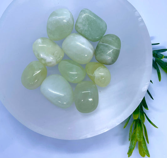 Green Jade Tumbles