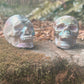 Druzy Aura Sphalerite Skulls