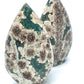 Sakura Jasper/ Rhyolite Green Flower Jasper Flame