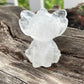 Clear Quartz Stitch Crystal Carving