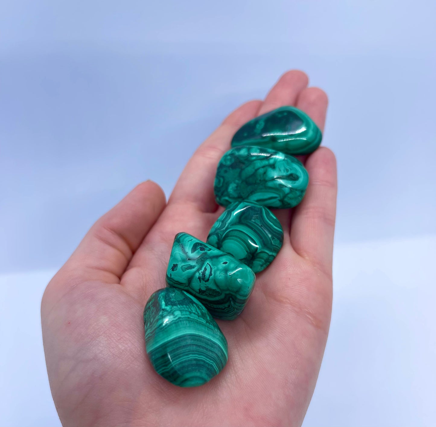 AAA Grade Malachite Tumbles