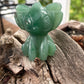 Green Aventurine Stitch Crystal Carving