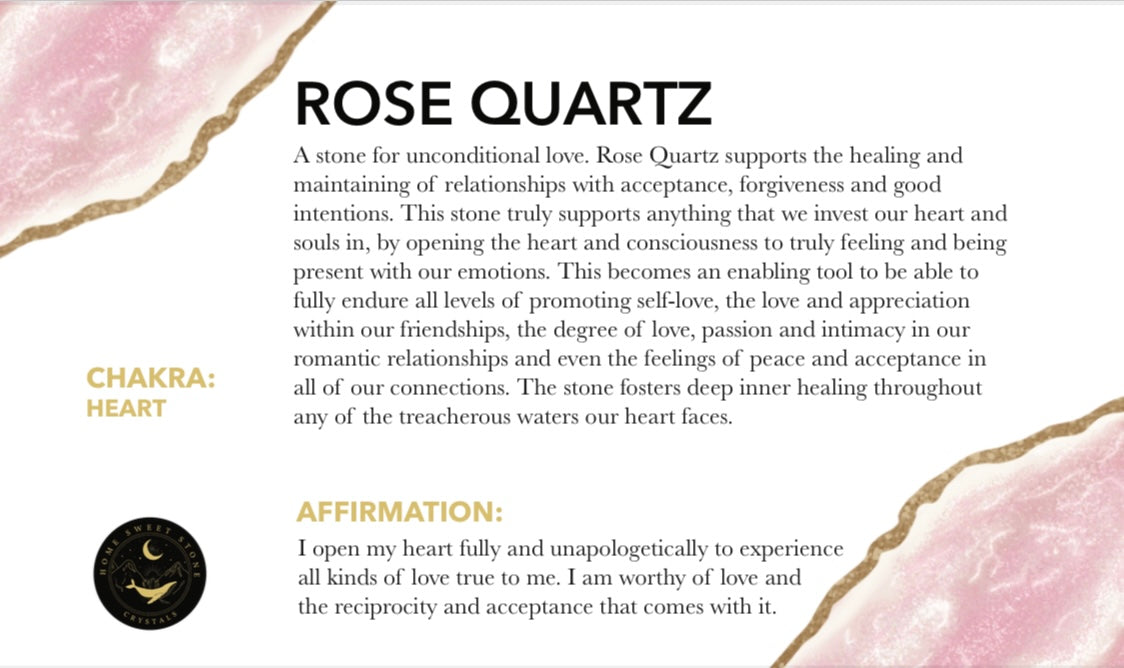 Rose Quartz Tumbles