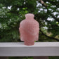 Rose Quartz Buddha Head