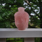 Rose Quartz Buddha Head