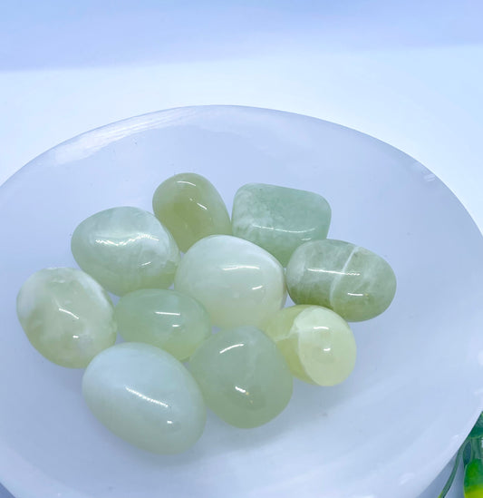 Green Jade Tumbles