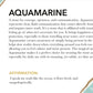 Aquamarine Tumbles