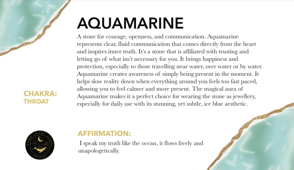 Aquamarine Tumbles