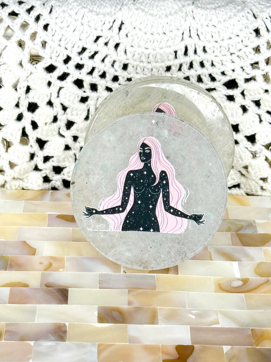 Large Quartz Goddess PopSockets