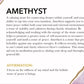 Chevron Amethyst Tumbles