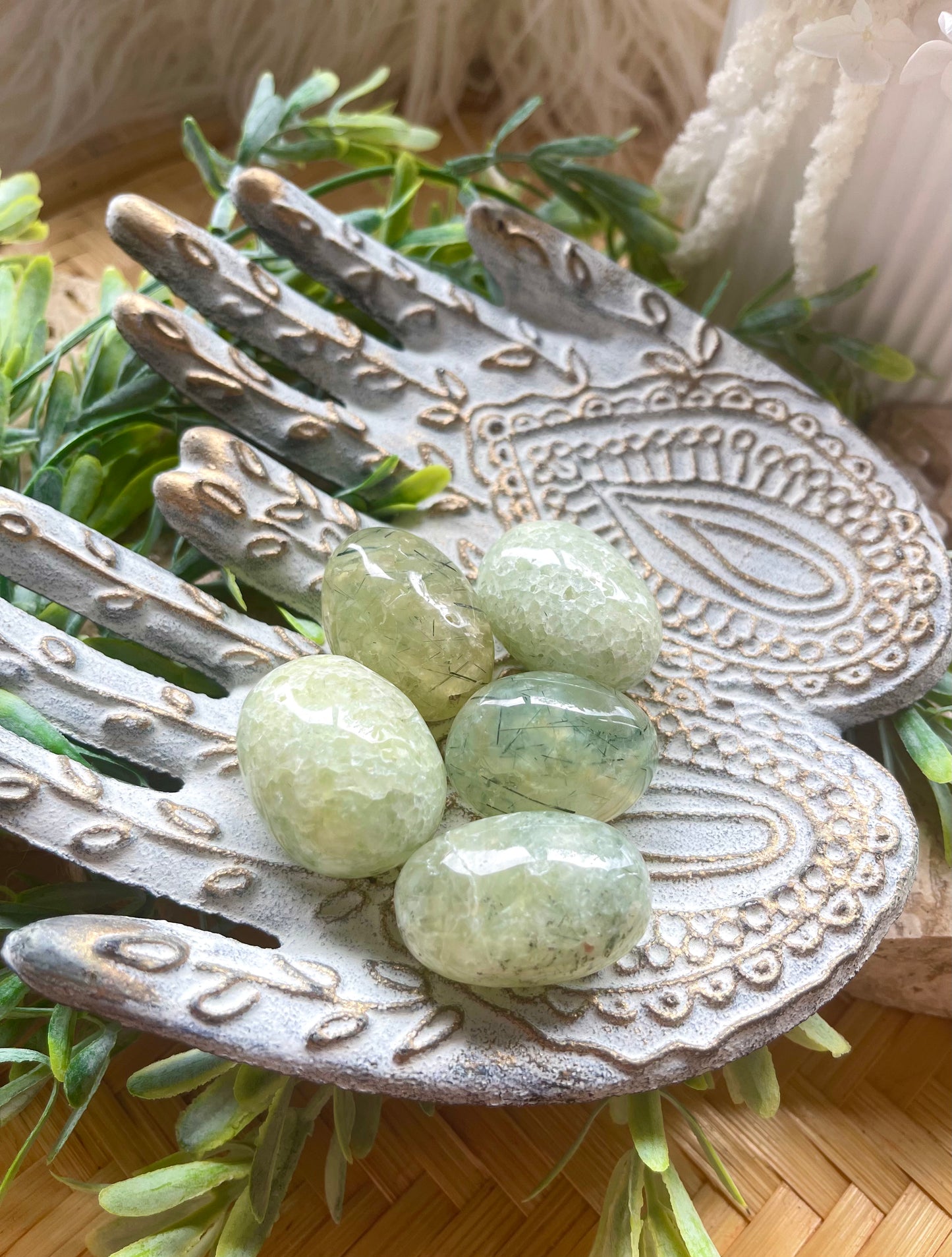 Prehnite Tumbles