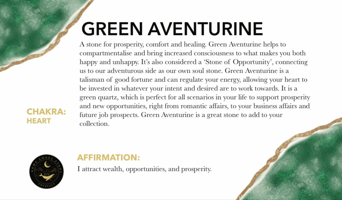 Green Aventurine Tumbles