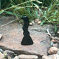 Mini Black Obsidian Witches Broomstick