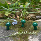 Malachite mini mushies