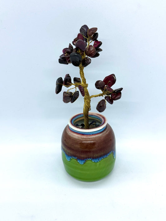 Garnet Crystal Tree