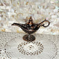Bronze Aladdin Magic Genie Lamp Incense Burners