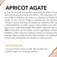 Apricot Agate Tumbles