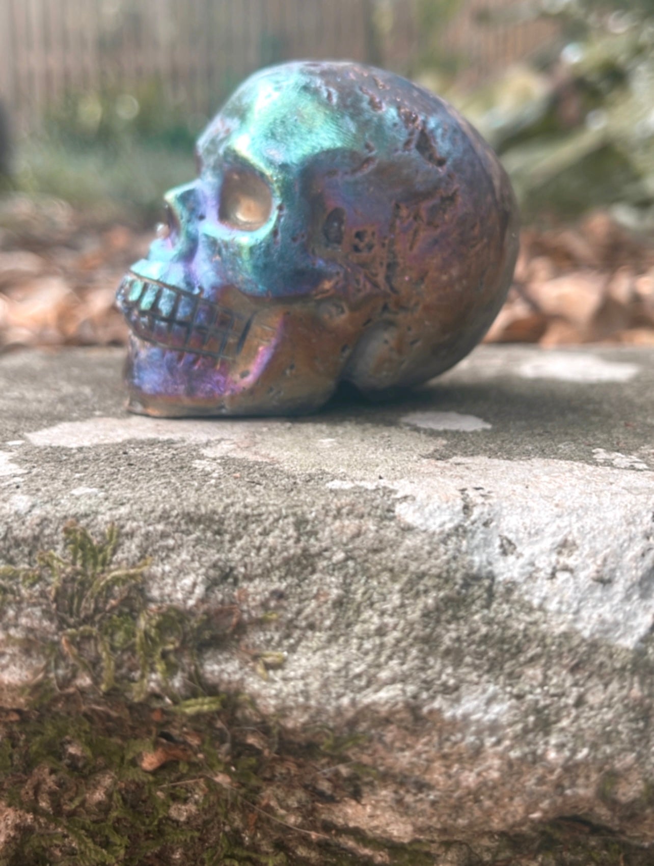 Druzy Aura Sphalerite Skulls