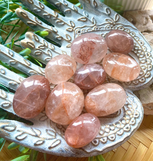 Fire Quartz Tumbles