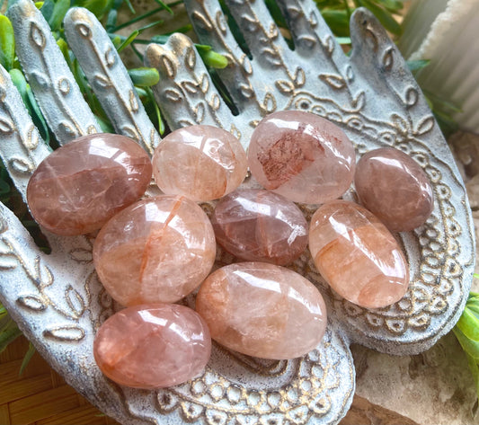 Fire Quartz Tumbles