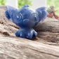 Blue Aventurine Stitch Disney Carving