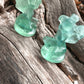 Green Fluorite Tinkerbell Disney Carving
