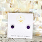 Assorted S925 Crystal Stud Earrings
