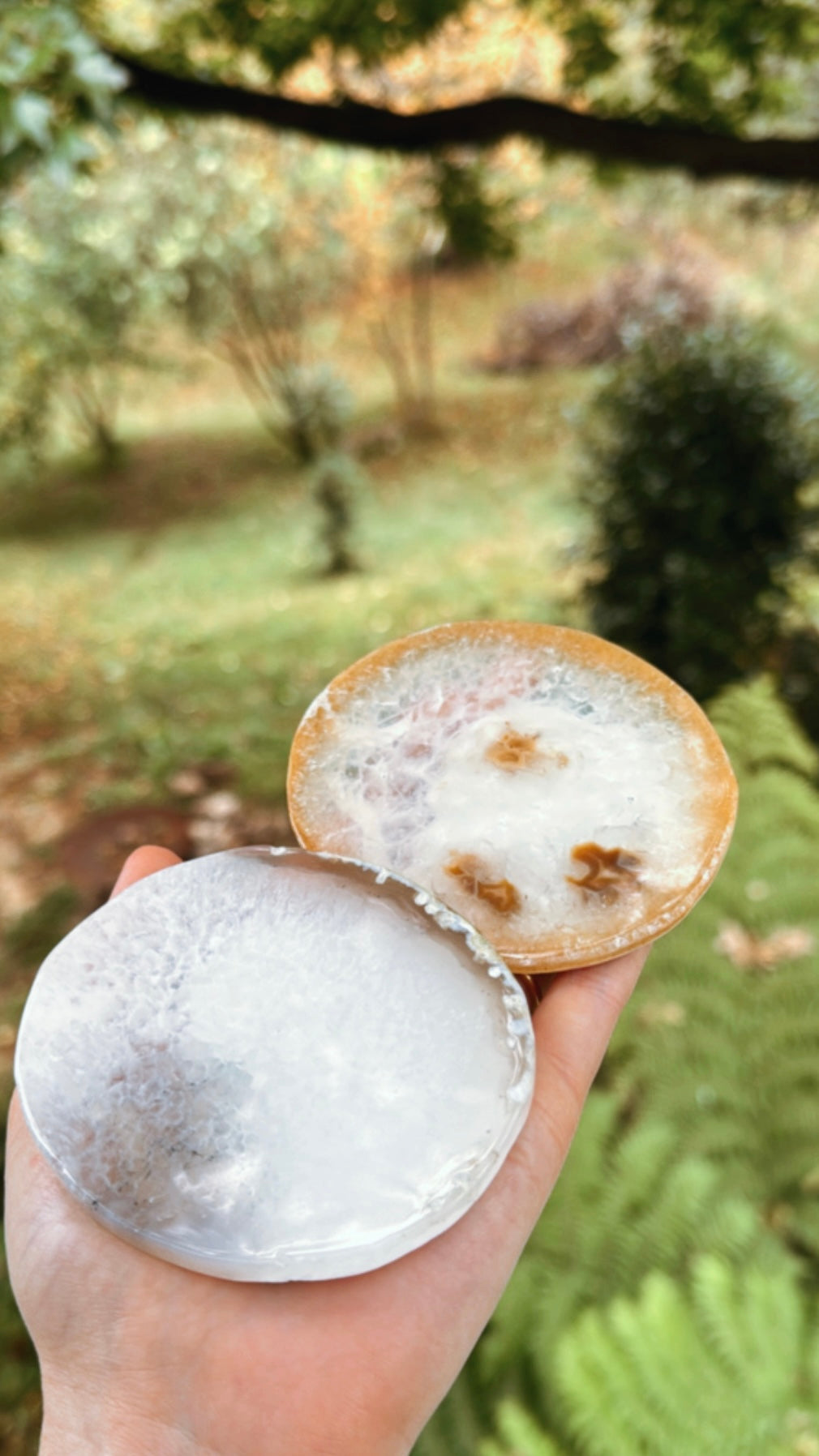 Goddess Agate Slice