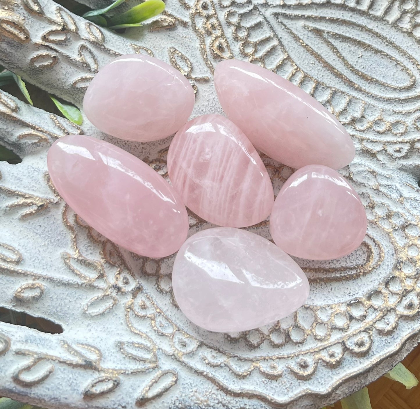 Rose Quartz Tumbles