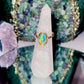 Quartz Crystal Ring Stands