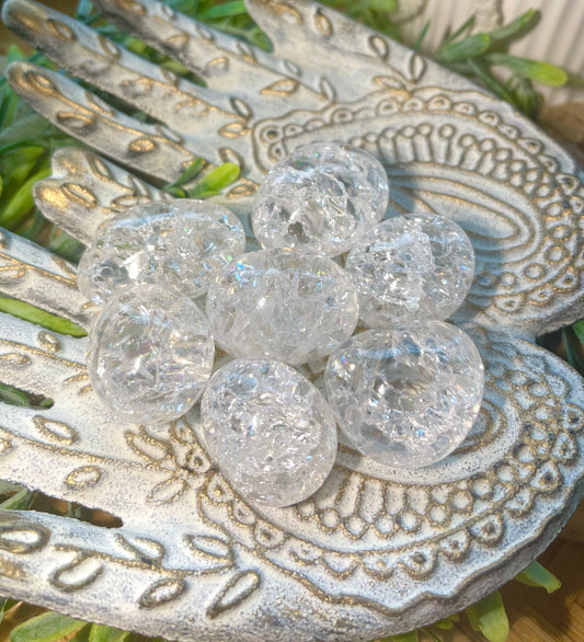 Fire and Ice Quartz Tumbles
