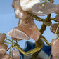 Peach Moonstone Money Tree with Rainbow Lattice Sunstone