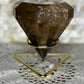 Large Smoky Quartz Diamond on Stand