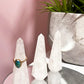 Quartz Crystal Ring Stands