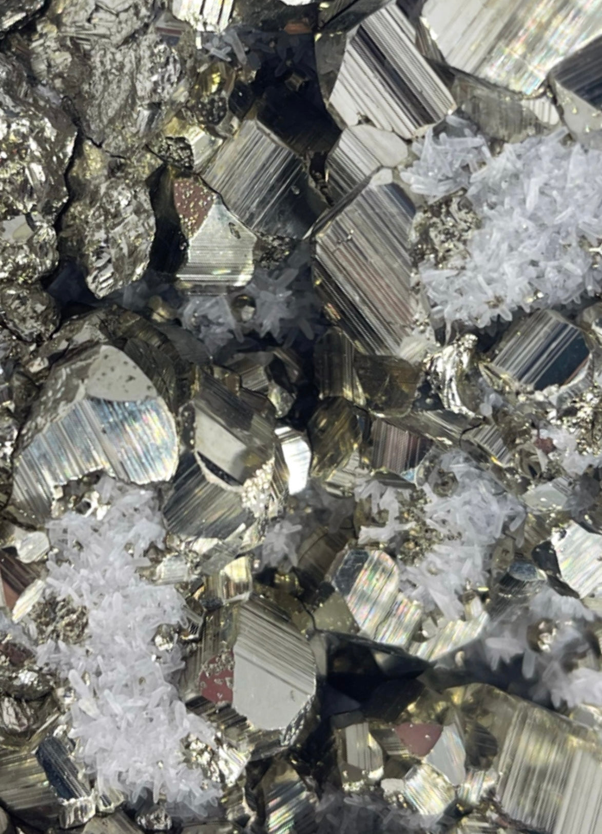 High-Grade 15KG Peruvian Pyrite Cluster Statement Piece