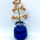 Peach Moonstone Money Tree with Rainbow Lattice Sunstone