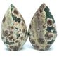 Sakura Jasper/ Rhyolite Green Flower Jasper Flame