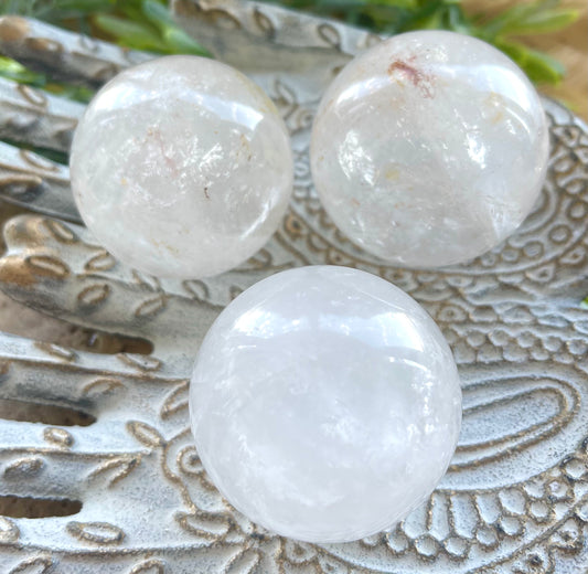 Clear Quartz Spheres