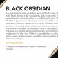 Black Obsidian Tumbles