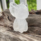 Clear Quartz Stitch Crystal Carving