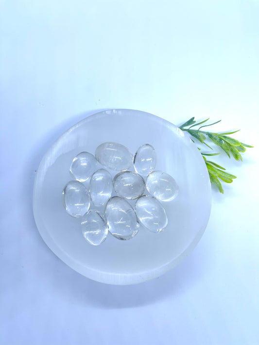 Clear Quartz Tumbles