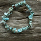 Larimar Chip Bracelet