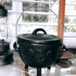Triple Goddess Moon Witchy Cauldron