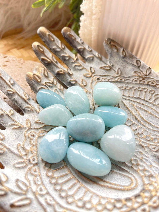 Aquamarine Tumbles
