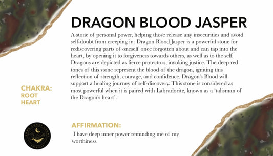 Dragon Blood Jasper Tumbles