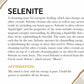 Selenite Rounded Charging Wands