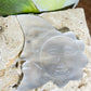 Satin Spar/ Selenite Sun & Moon Face (Gypsum)