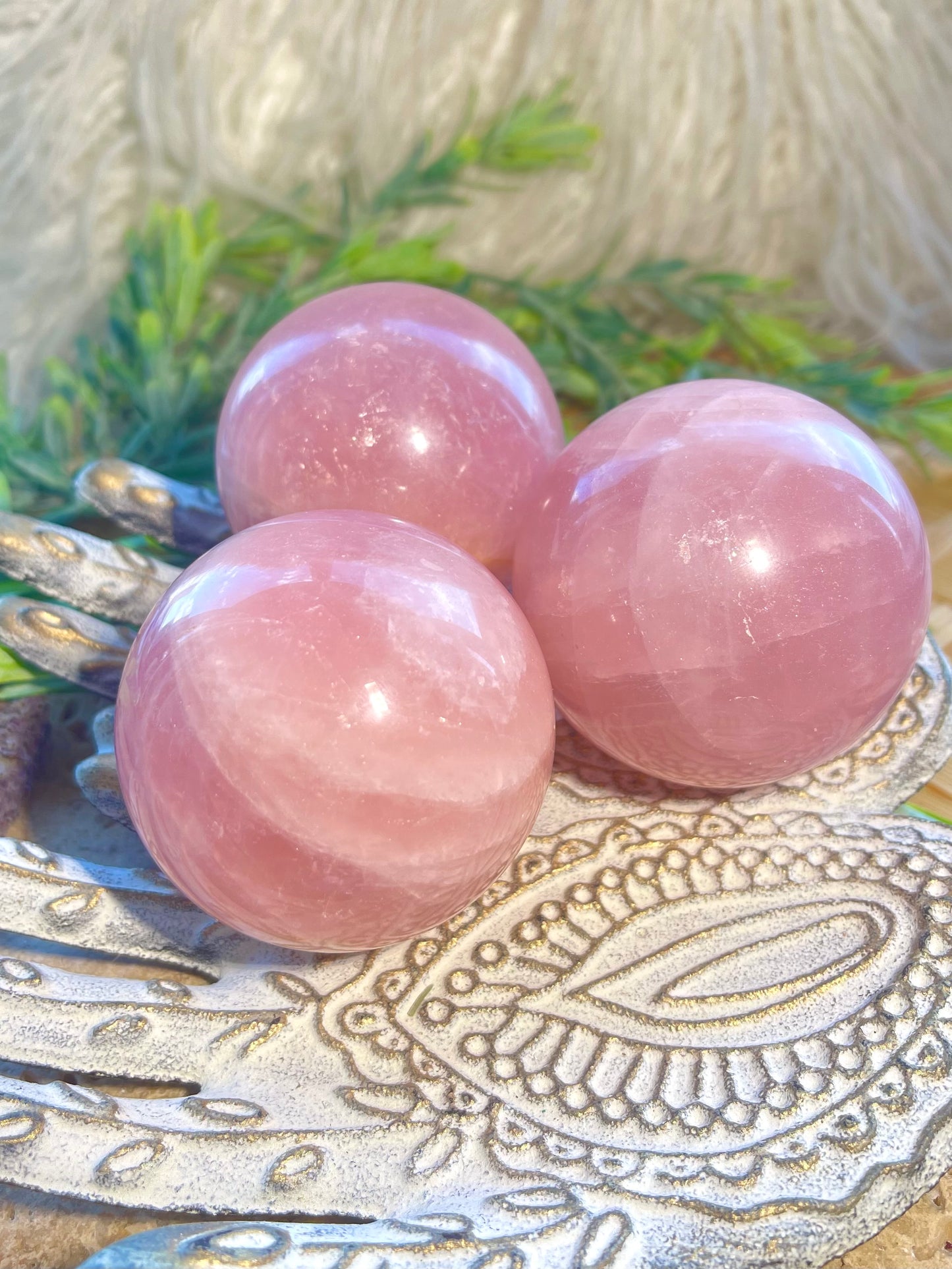 Rose Quartz Sphere