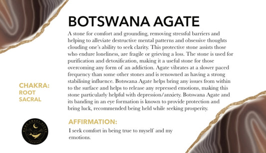 Botswana Agate Tumbles